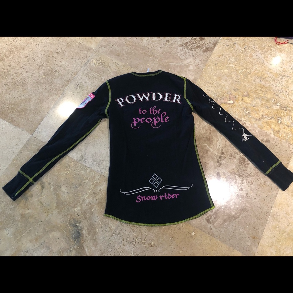 Alp N Rock long sleeve shirt. Black. Size 1
